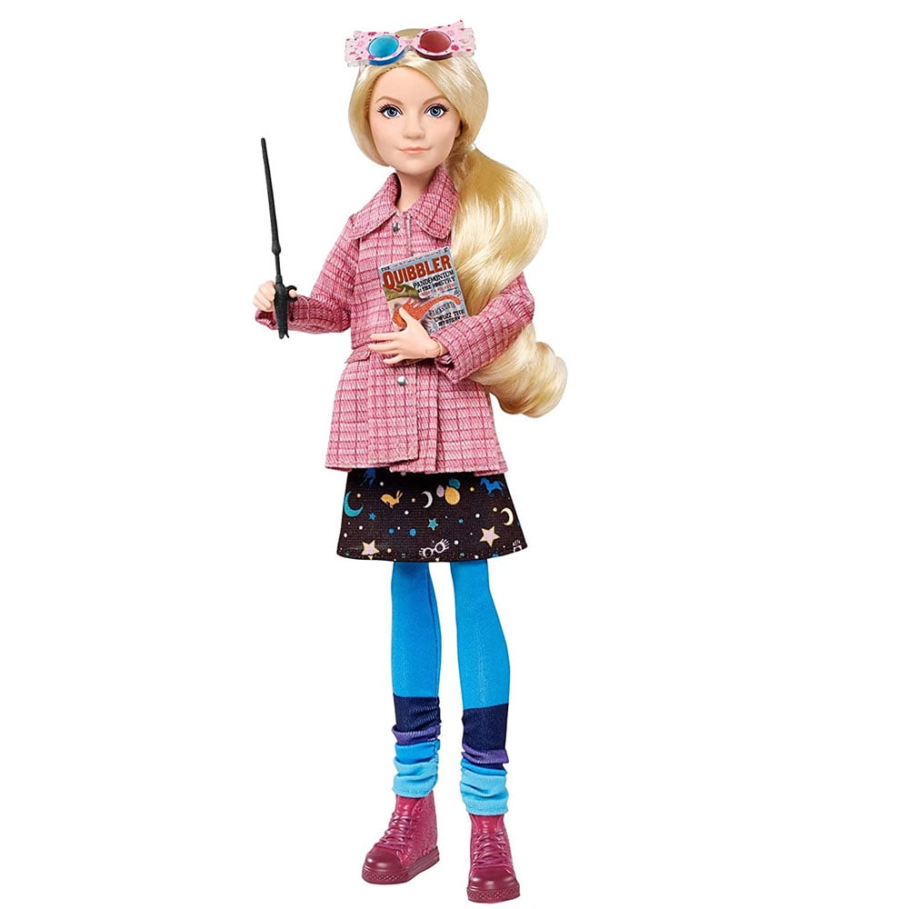 Harry Potter Collectible Luna Lovegood Doll (~10-inch) with Accessories