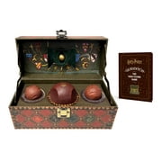 Harry Potter Collectible Quidditch Set Includes Removeable Golden Snitch! Revised Edition