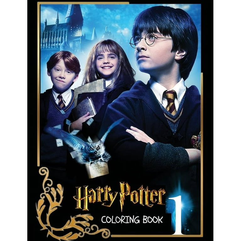 Harry Potter” Coloring Book Available for Pre-Order  Harry potter coloring  book, Harry potter coloring pages, Harry potter colors