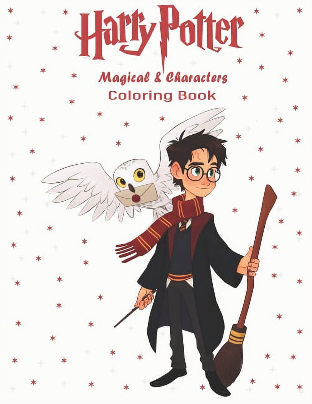 Harry Potter Colouring Book #3 Magical Places & Characters by