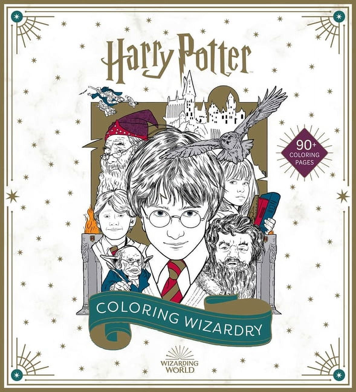 Harry Potter Coloring Book by Hendrick, Harry Book The Fast Free Shipping
