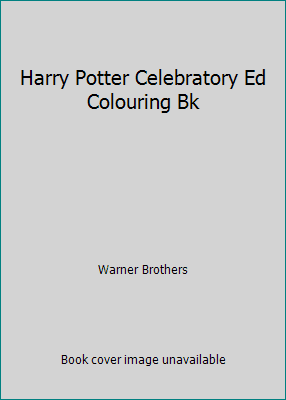Pre-Owned Harry Potter Celebratory Ed Colouring Bk (Paperback) 1783708255 9781783708253