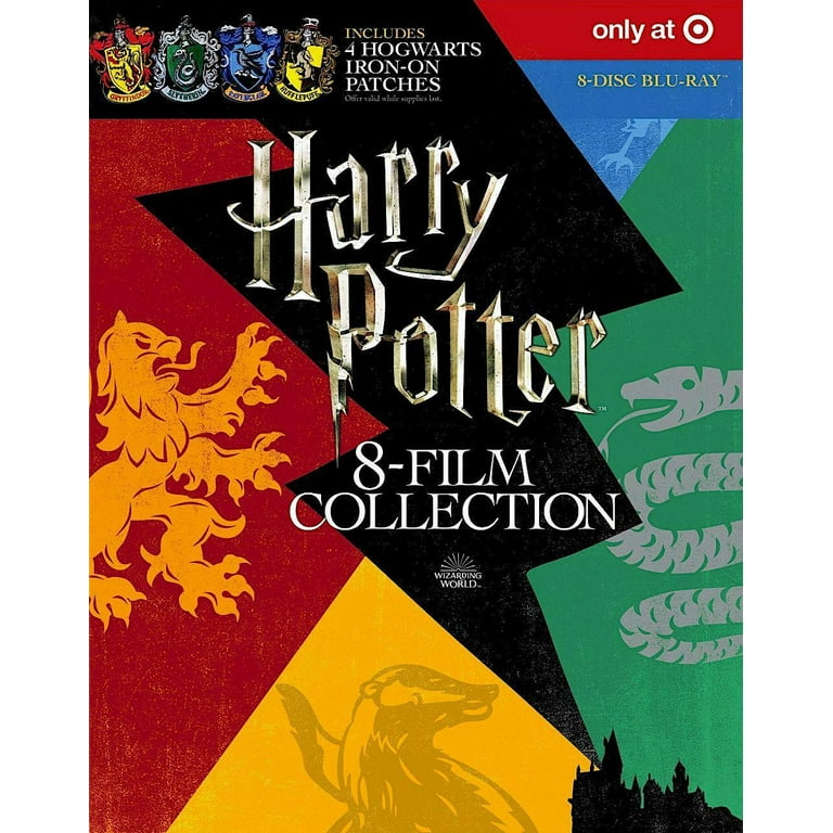 Harry Potter: Complete 8-Film Collection with Collectible Hogwarts Patches - Walmart.com Harry Potter: Complete 8-Film Collection with Collectible Hogwarts Patches - Walmart.com