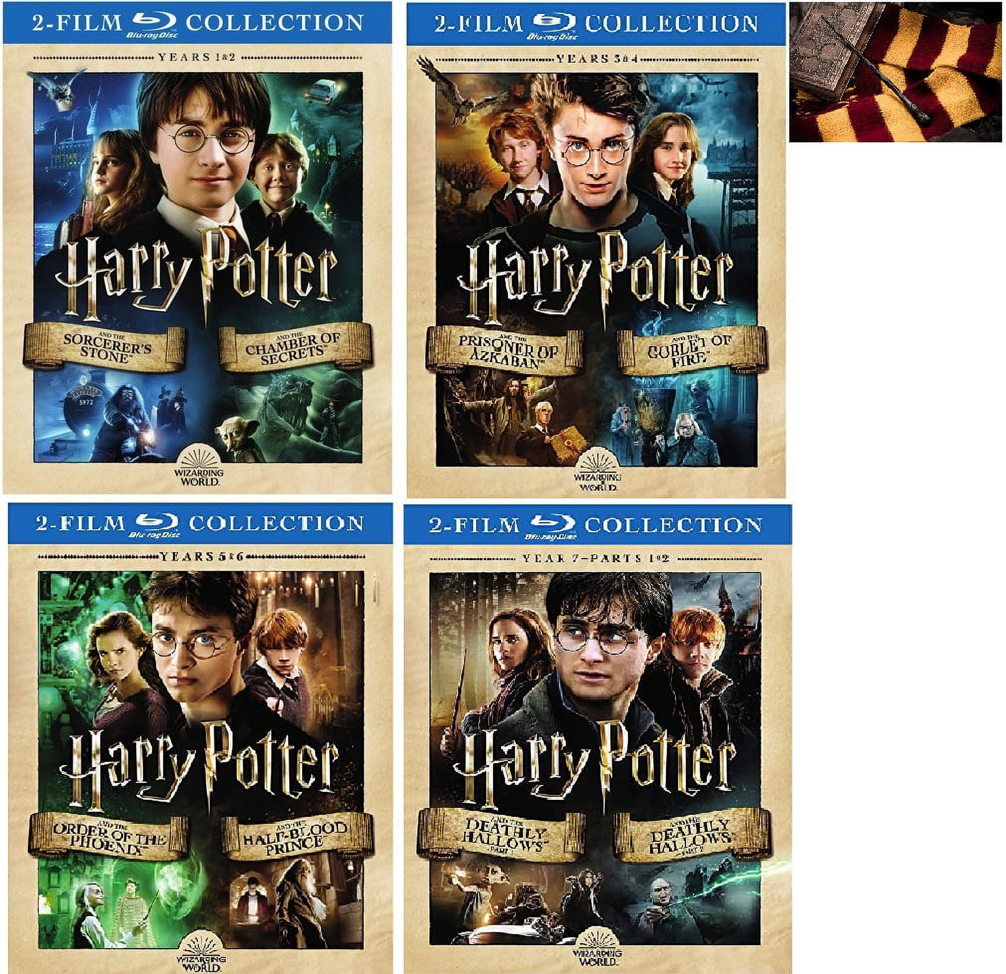  Blu-ray Harry Potter: Coleção Completa [ Anos 1 - 7