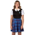 thumbnail image 1 of Harry Potter Costume Dress Cosplay Plaid Skirt Dresses For Women Juniors, All 4 Hogwarts Houses Available, 1 of 7