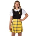 thumbnail image 1 of Harry Potter Costume Dress Cosplay Plaid Skirt Dresses For Women Juniors, All 4 Hogwarts Houses Available, 1 of 7