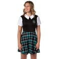 thumbnail image 1 of Harry Potter Costume Dress Cosplay Plaid Skirt Dresses For Women Juniors, All 4 Hogwarts Houses Available, 1 of 7