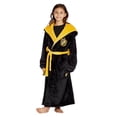 thumbnail image 1 of Harry Potter Girls' Hogwarts Houses Fleece Hooded Robe All Houses - Slytherin Hufflepuff Ravenclaw Gryffindor, 1 of 7