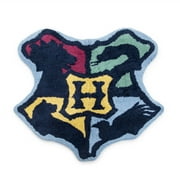 Harry Potter Crest Tufted Rug, 25" x 29", Cotton, Multicolor, Warner Bros