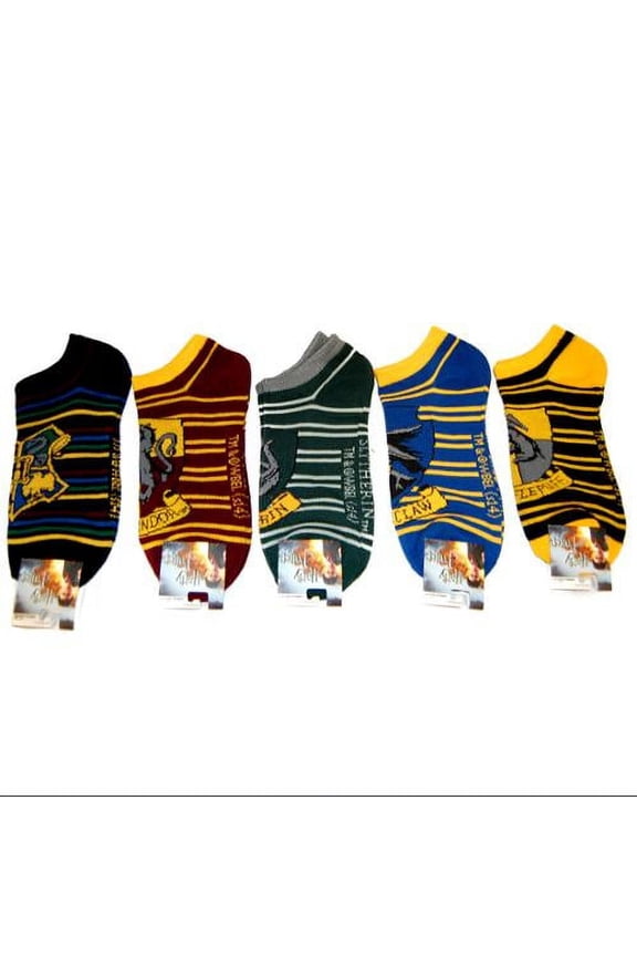 Harry Potter Crests Ankle Socks 5 Pair