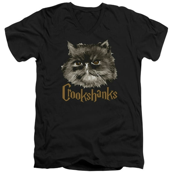 Harry Potter - Crookshanks - Slim Fit V Neck Shirt - XX-Large