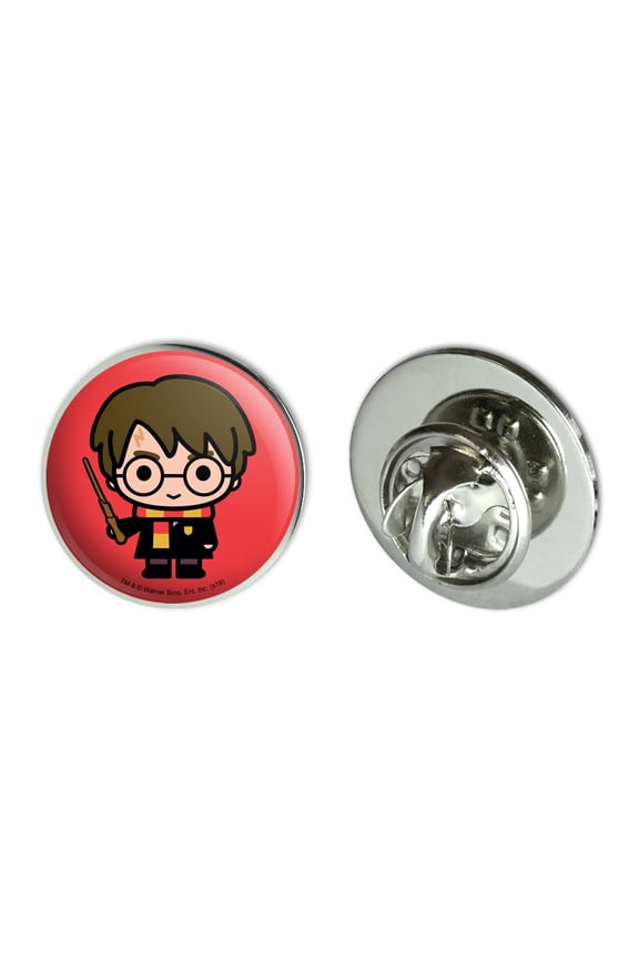 Harry Potter Cute Chibi Character Metal 0.75" Lapel Hat Pin Tie Tack Pinback