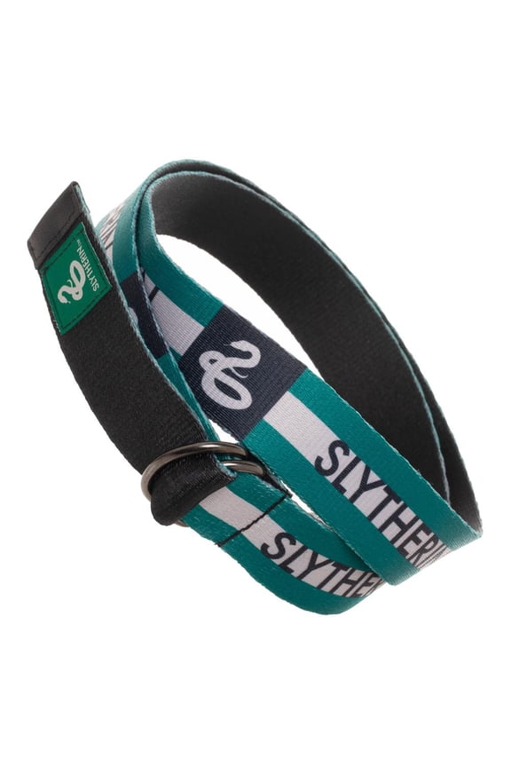 Harry Potter D-Ring Slytherin Belt Hogwarts Accessory
