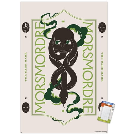 Harry Potter: Darker Arts - Morsmordre Wall Poster, 22.375" x 34"