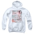 thumbnail image 1 of Harry Potter Death Eaters Most Wanted News Clippings Kids Pull-Over Hoodie (X-Large) for Youth Boys and Girls, White, 1 of 5