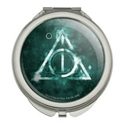 Harry Potter Deathly Hallows Logo Compact Travel Purse Handbag Makeup Mirror