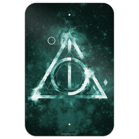 Harry Potter Deathly Hallows Logo Home Business Office Sign