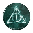 thumbnail image 1 of Harry Potter Deathly Hallows Logo Kitchen Refrigerator Locker Button Magnet, 1 of 6