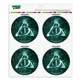 thumbnail image 1 of Harry Potter Deathly Hallows Logo Refrigerator Fridge Locker Vinyl Circle Magnet Set, 1 of 5