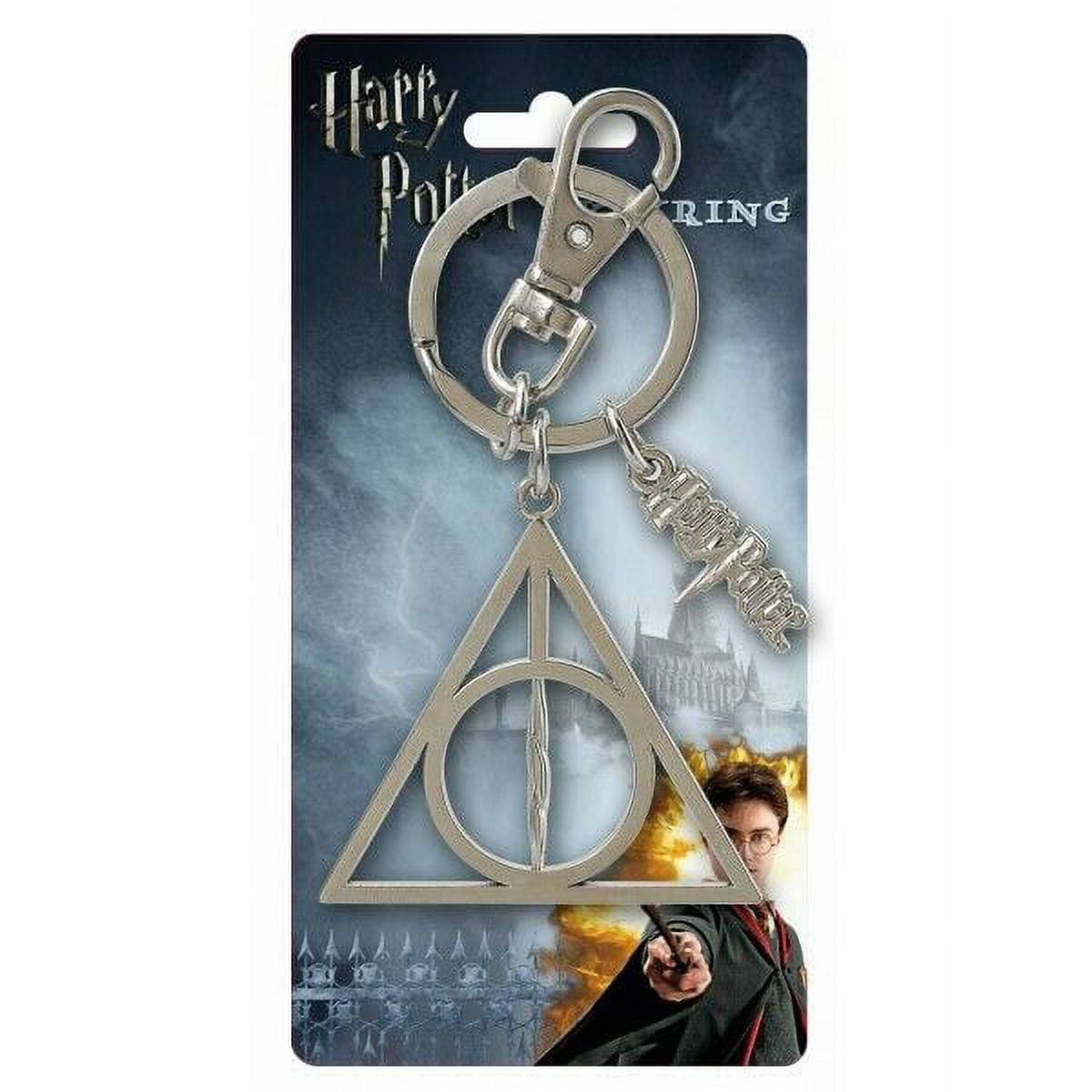 Harry Potter Deathly Hallows Pewter Keyring Walmart