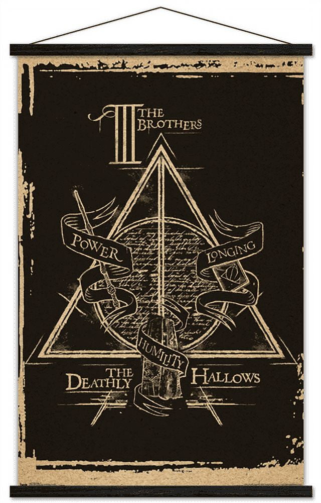 Harry Potter - Deathly Hallows - The Brothers - Symbol Wall Poster