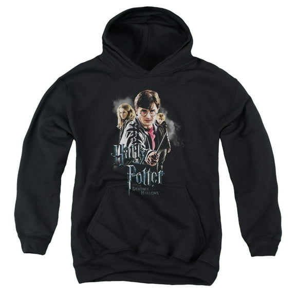 Harry Potter - Deathly Hollows Cast - Youth Hooded Sweatshirt - X-Large