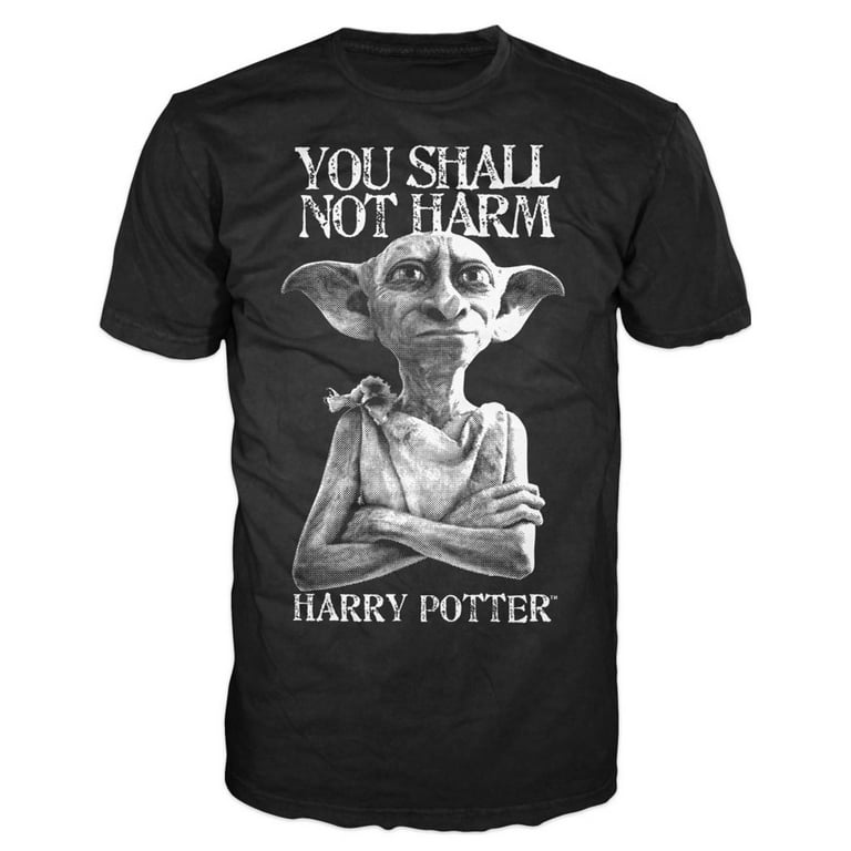 Harry Potter Adult's Graphic Dobby Shall Not Harm Men's