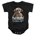 thumbnail image 1 of Harry Potter Dobby The Elf Homage Unisex Infant Snap Suit for Baby, Black, Large, 1 of 3