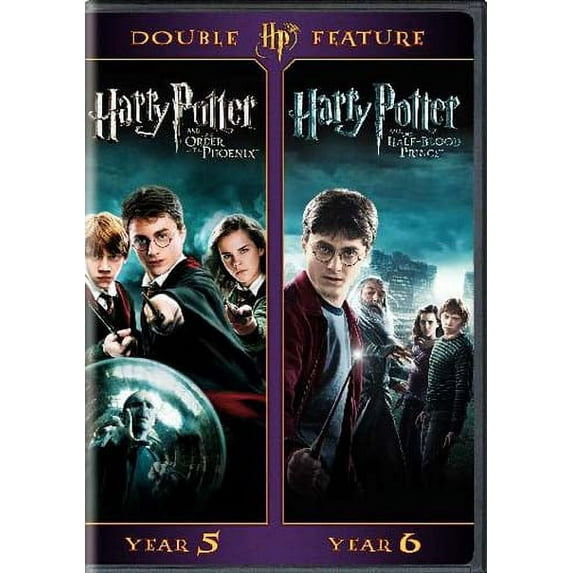 Harry Potter Double Feature (The Order Of The Phoenix / The Half-Blood Prince) (DVD)
