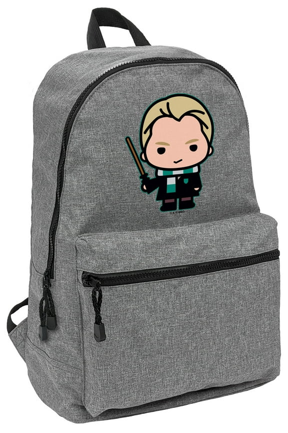 Harry Potter Draco Cute Chibi Character Lightweight Backpack for Work School Daily Use Packable for Travel