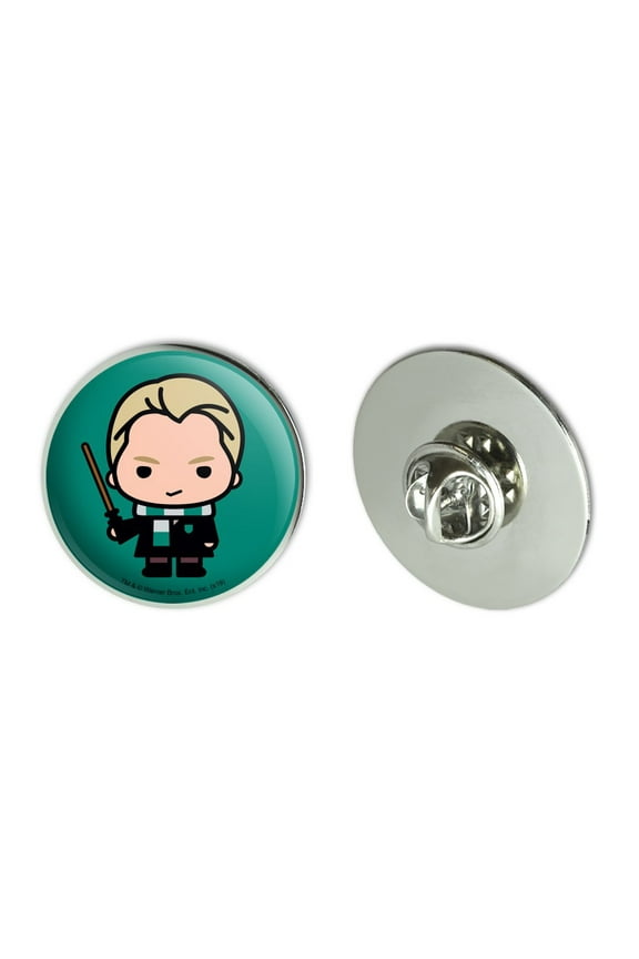 Harry Potter Draco Cute Chibi Character Metal 1.1" Tie Tack Hat Lapel Pin Pinback