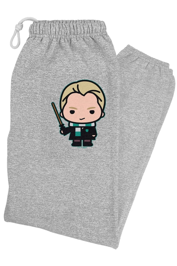 Draco Cute Chibi Character Unisex Jogger Sweatpants for Men and Women, Athletic Heather, Small