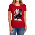 thumbnail image 1 of Harry Potter Draco Frame Women's T Shirt, Red, Large, 1 of 6