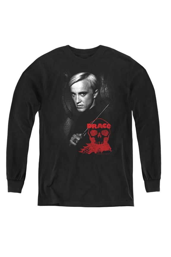 Harry Potter - Draco Portrait - Youth Long Sleeve Shirt - Small