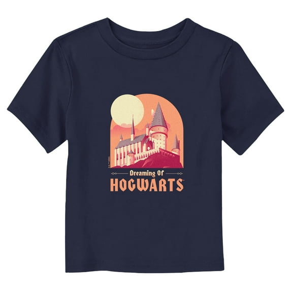 Harry Potter Dreaming of Hogwarts Landscape Graphic T-Shirt