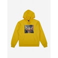 thumbnail image 1 of Harry Potter Dumbledore Long Sleeve Yellow Adult Hooded Sweatshirt-XL, 1 of 4