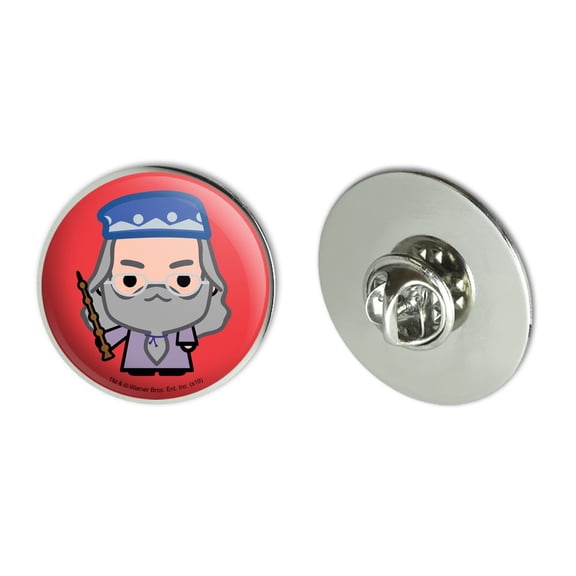 Harry Potter Dumblesore Cute Chibi Character Metal 1.1" Tie Tack Hat Lapel Pin Pinback
