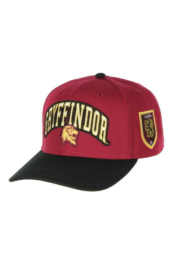 Harry Potter Embroidered House Crest Animal Adjustable Snapback Hat Cap - 4 Different Styles
