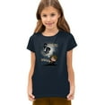 thumbnail image 1 of Harry Potter Expecto Patronum Chibi Potter Kids T Shirt (Small) for Youth Toddler Boys and Girls, Navy, 1 of 5