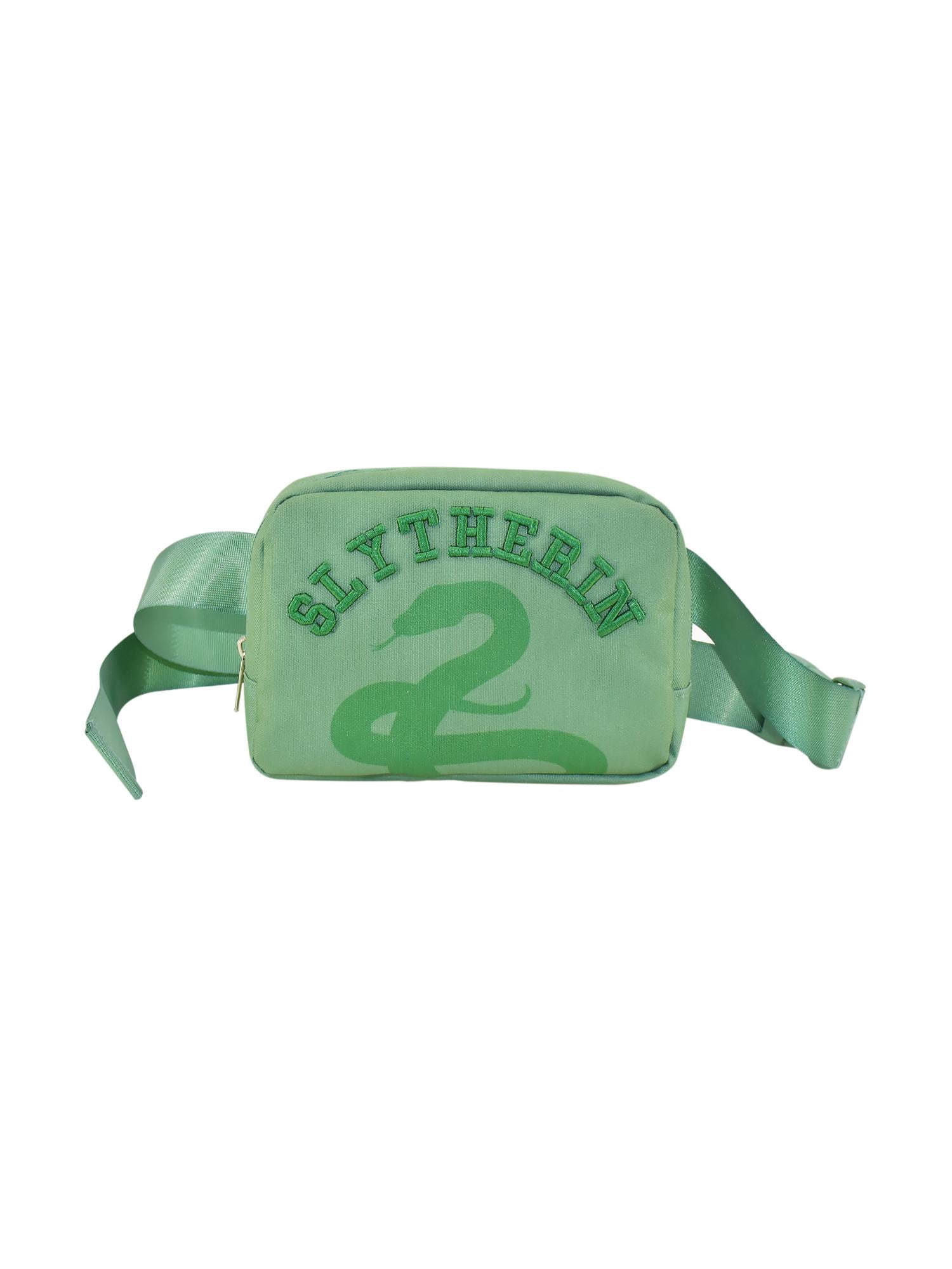 Harry Potter Fanny Pack, Waist Crossbody Bag for Men and Women, Slytherin