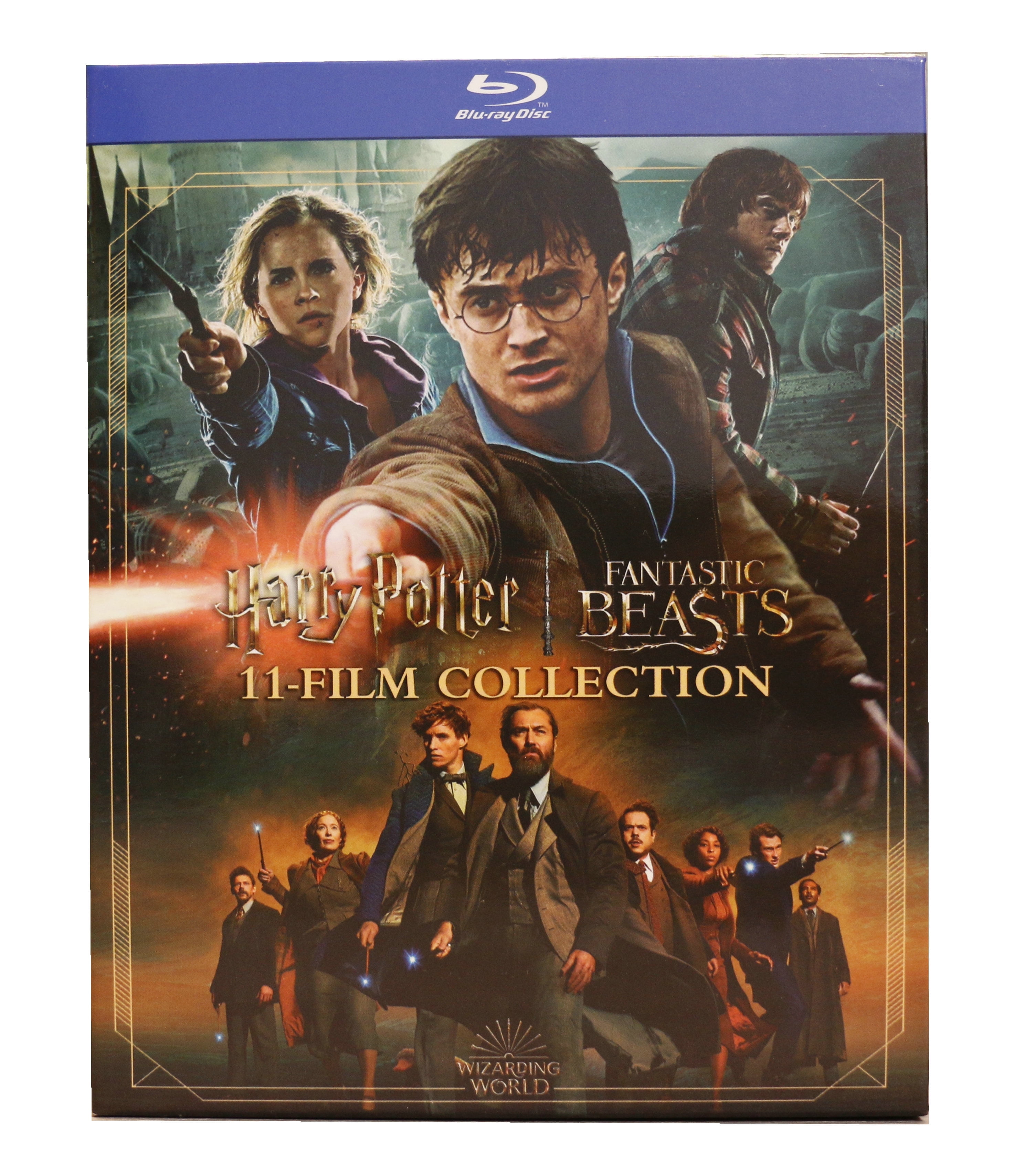Harry Potter Fantastic Beasts 11 Film Collection Blu ray