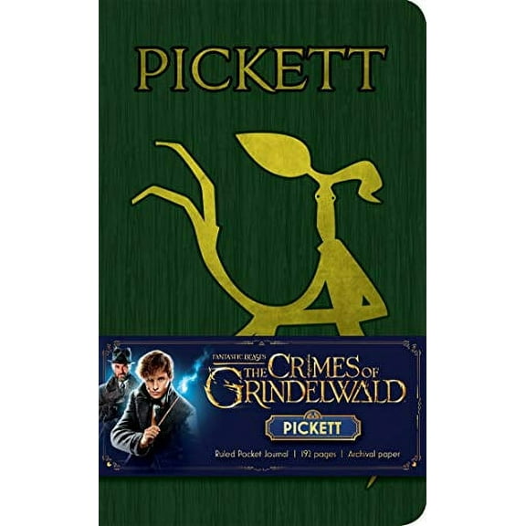 Harry Potter: Fantastic Beasts: The Crimes of Grindelwald: Pickett Ruled Pocket Journal (Hardcover)