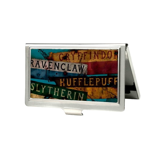 Harry Potter Fantasy Movie Series Hogwarts Houses Business Card Holder
