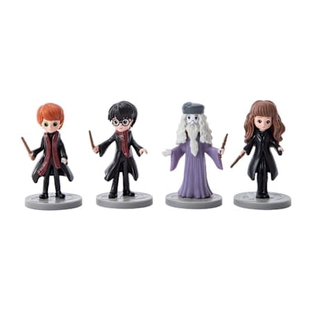 Harry Potter Figure Gift Set with Harry, Ron, Hermione & Dumbledore  4 Pack
