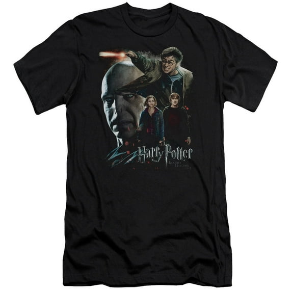 Harry Potter - Final Fight - Premium Slim Fit Short Sleeve Shirt - X-Large