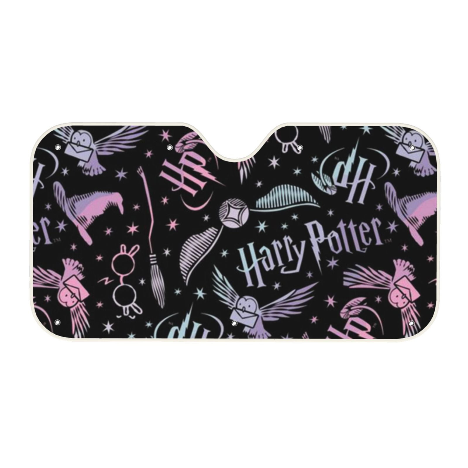 Harry Potter Foldable Car Windshield Sunshade Vehicle Automotive Front