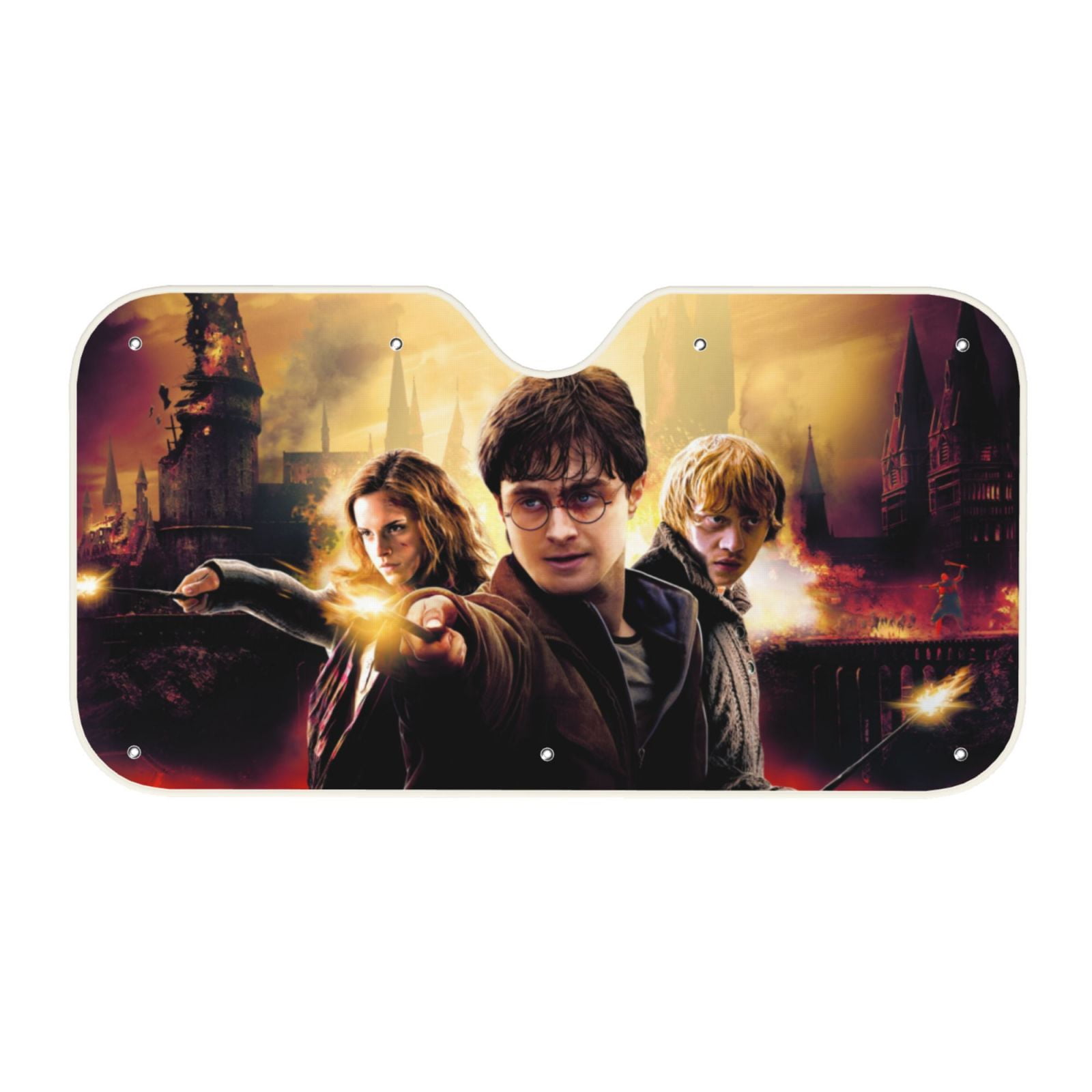 Harry Potter Foldable Car Windshield Sunshade Vehicle Automotive Front