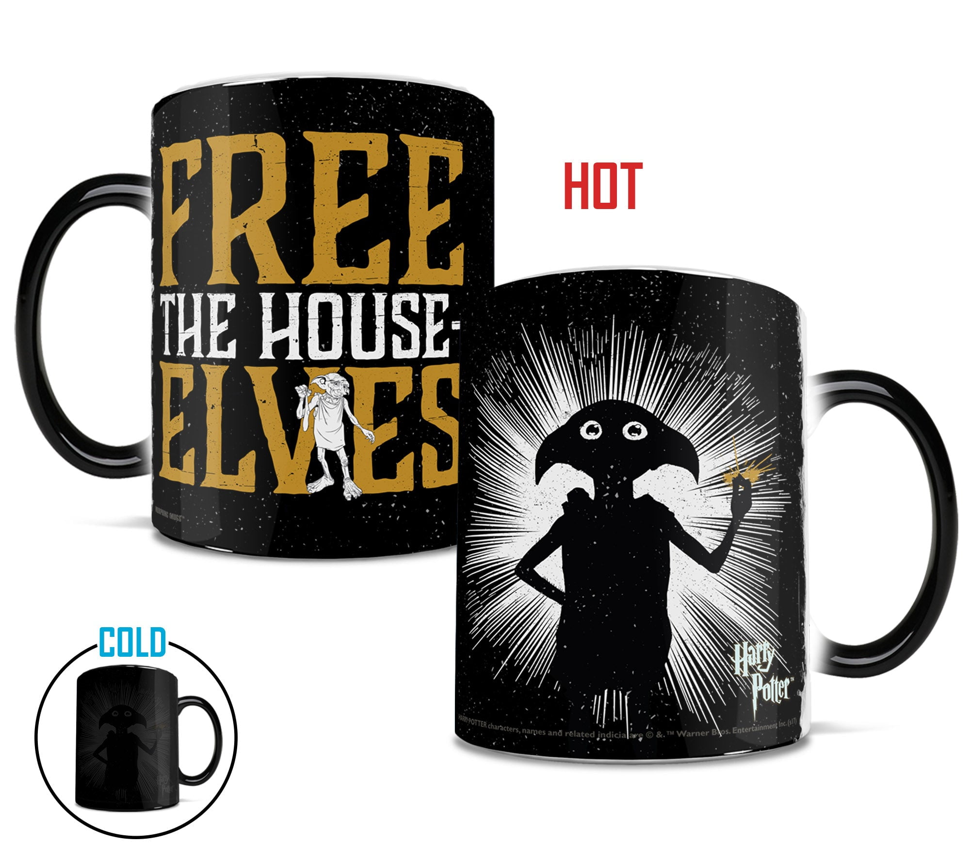 Harry Potter (Free The House Elves) Morphing Mugs Heat-Sensitive Mug