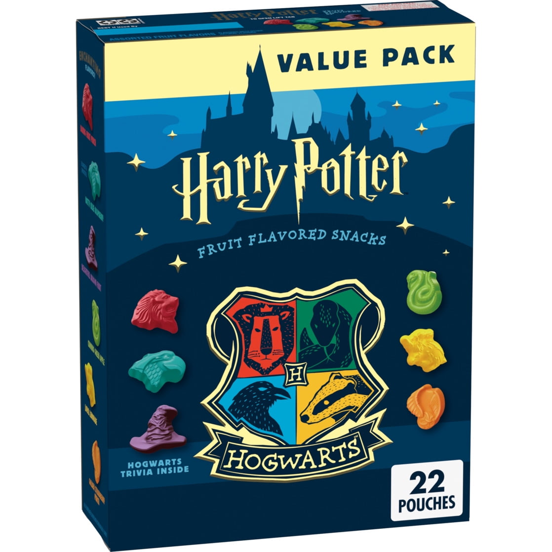 Harry Potter Fruit Flavored Snacks, Gluten Free, Value Pack, 17.6 oz, 22 Pouches