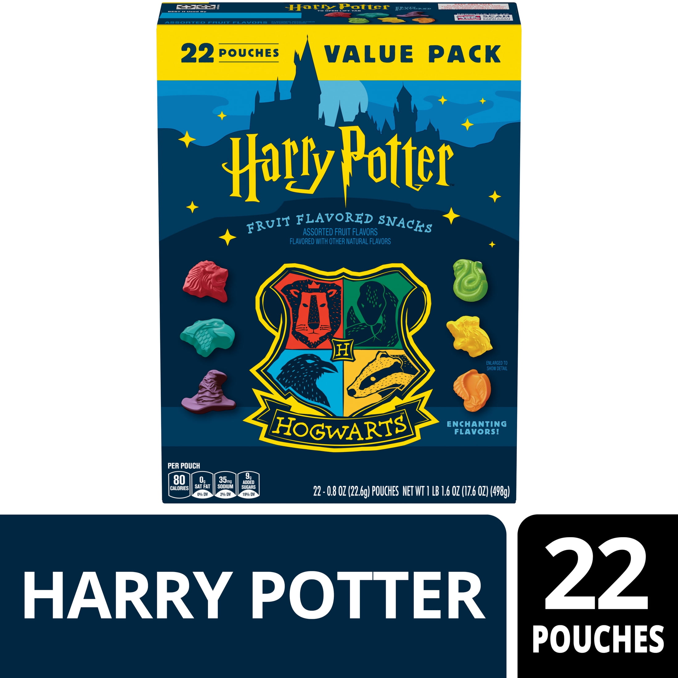 Betty Crocker, Harry Potter Fruit Flavored Snacks, 17.6 oz, 22